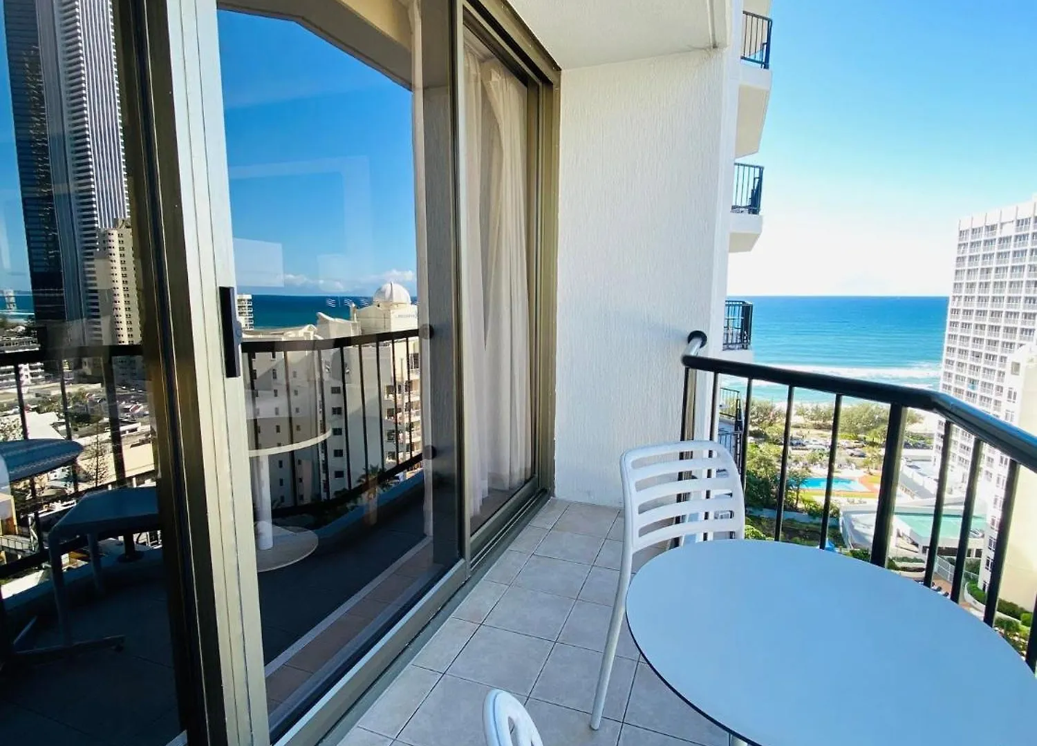 Sea View Hotel Room Heart Of Surfers Paradise Gold Coast