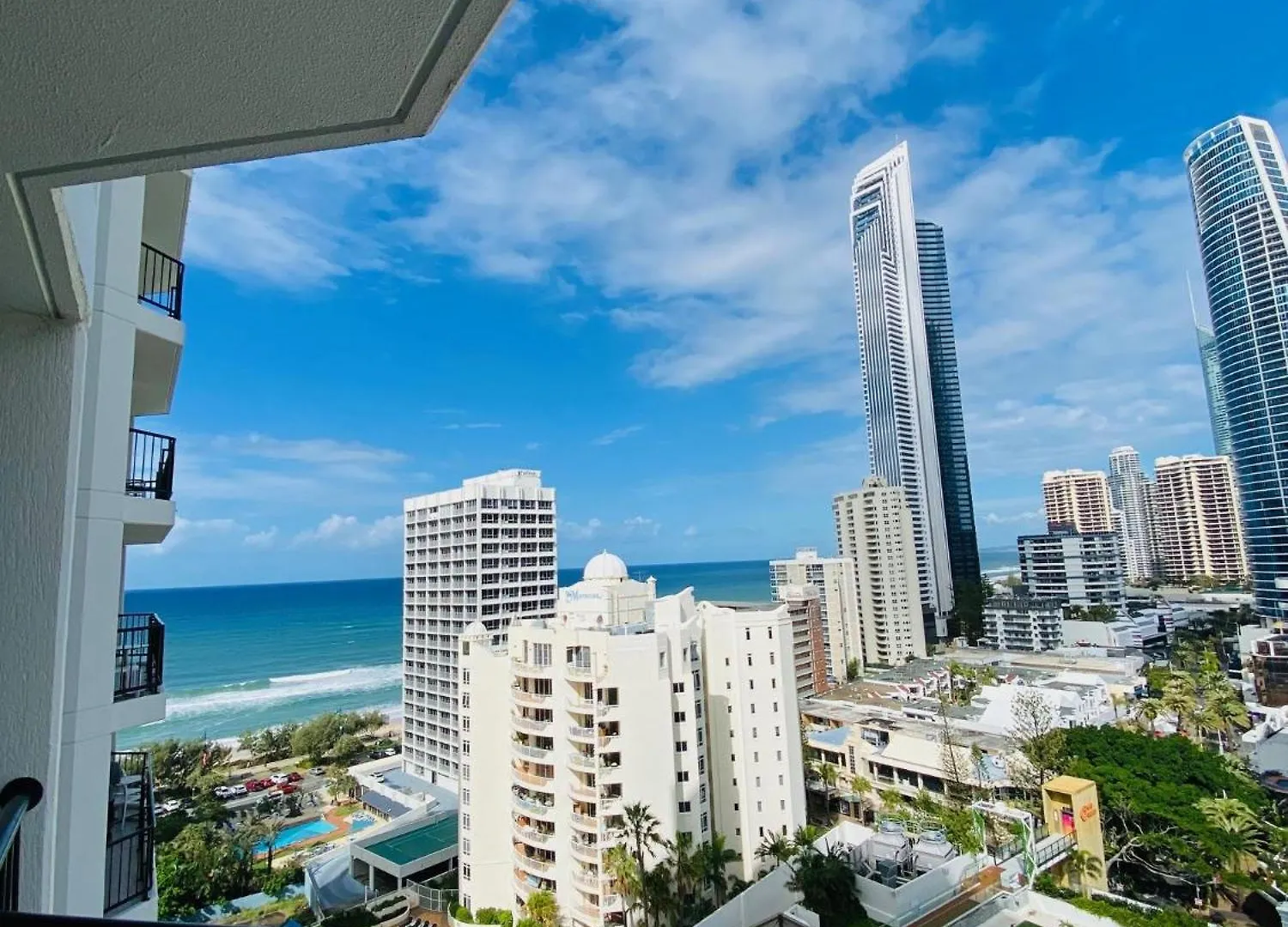 Sea View Hotel Room Heart Of Surfers Paradise Gold Coast