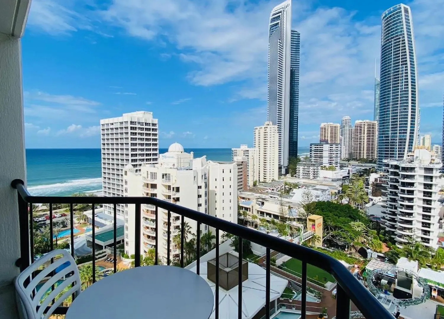 ****  Sea View Hotel Room Heart Of Surfers Paradise Gold Coast Australia
