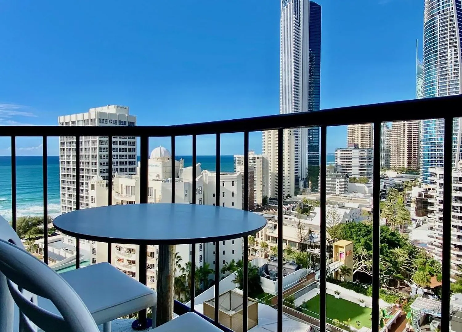 Sea View Hotel Room Heart Of Surfers Paradise Gold Coast