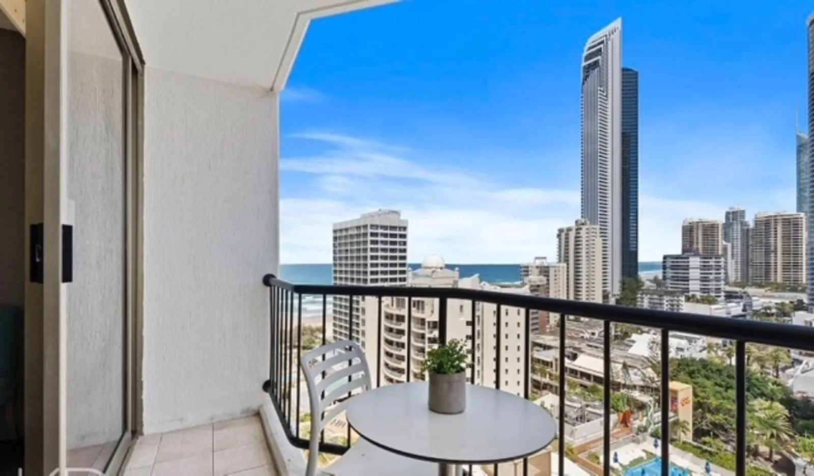 Sea View Hotel Room Heart Of Surfers Paradise Gold Coast