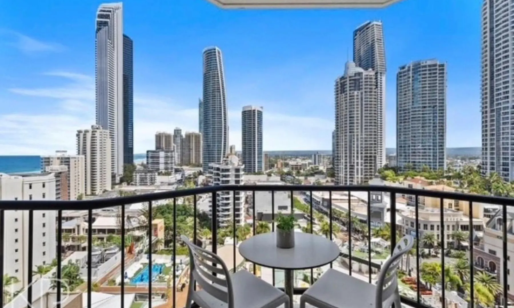 Sea View Hotel Room Heart Of Surfers Paradise Gold Coast